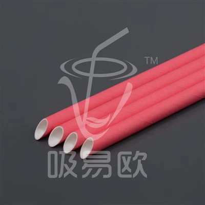 Red Paper Straw